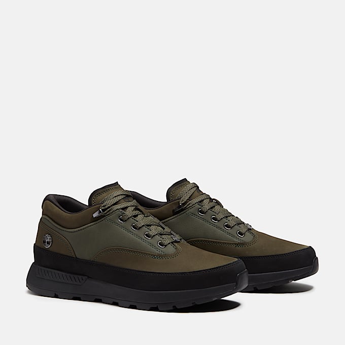 Euro Grid Sneaker fr Herren in Dunkelgrn TBL Grn ALT4