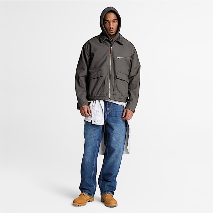 Strafford CanvasJacke fr Herren in Schwarz TBL Schwarz ALT2