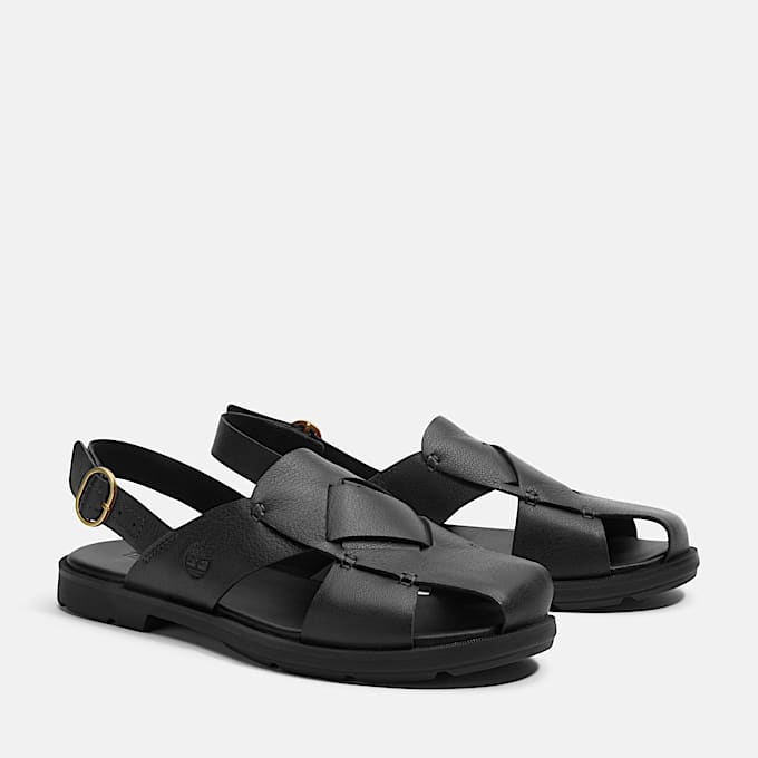 Calista Bay Sandale mit Fersenriemen fr Damen in Schwarz TBL Schwarz ALT4