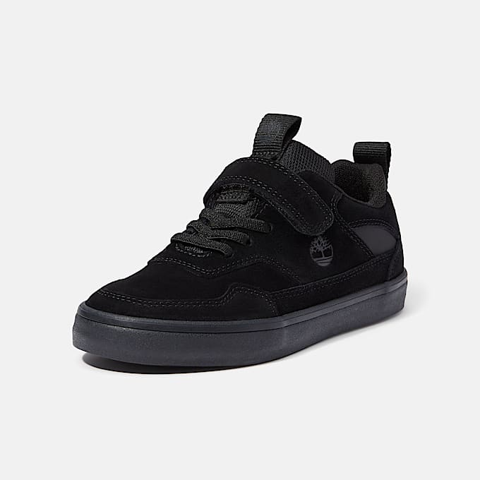 Stone Jump Sneaker mit Klettverschluss fr Kinder in Schwarz TBL Schwarz ALT9