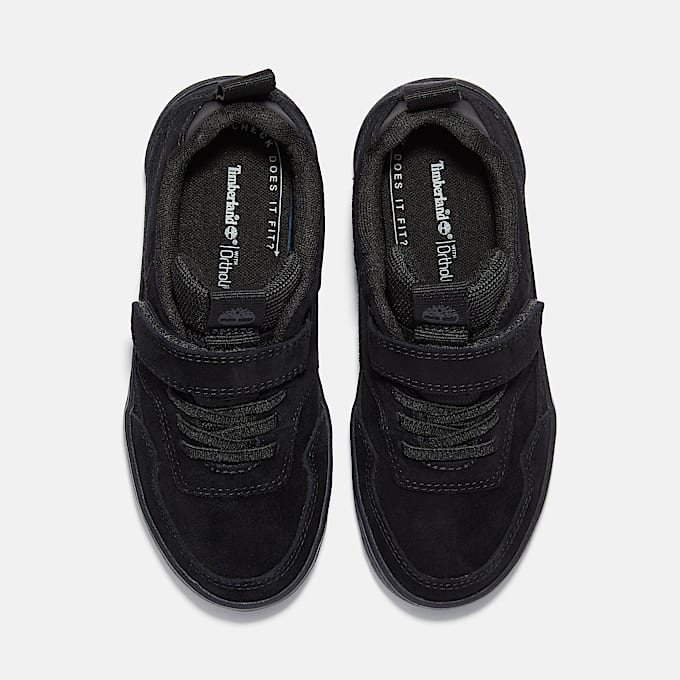Stone Jump Sneaker mit Klettverschluss fr Kinder in Schwarz TBL Schwarz ALT2