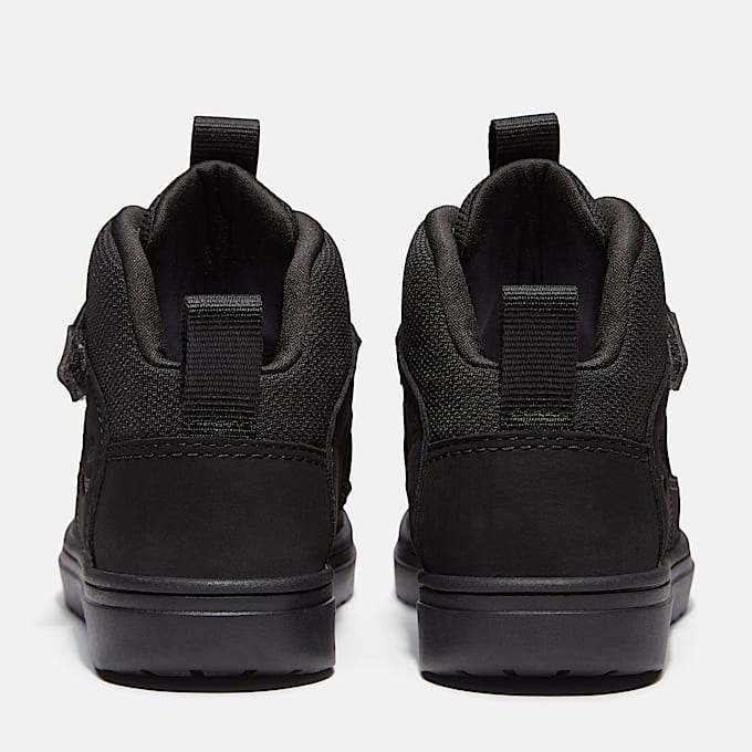 Halbhoher Lisbon Street Sneaker mit Klettverschluss fr Kinder in Schwarz TBL Schwarz ALT5