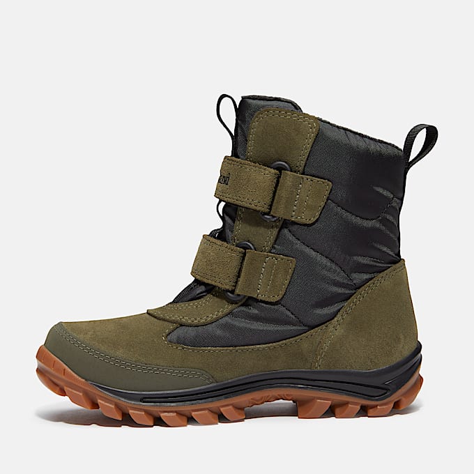 Chillberg Snow Boot mit Klettverschluss fr Kleinkinder in Dunkelgrn TBL Grn ALT6