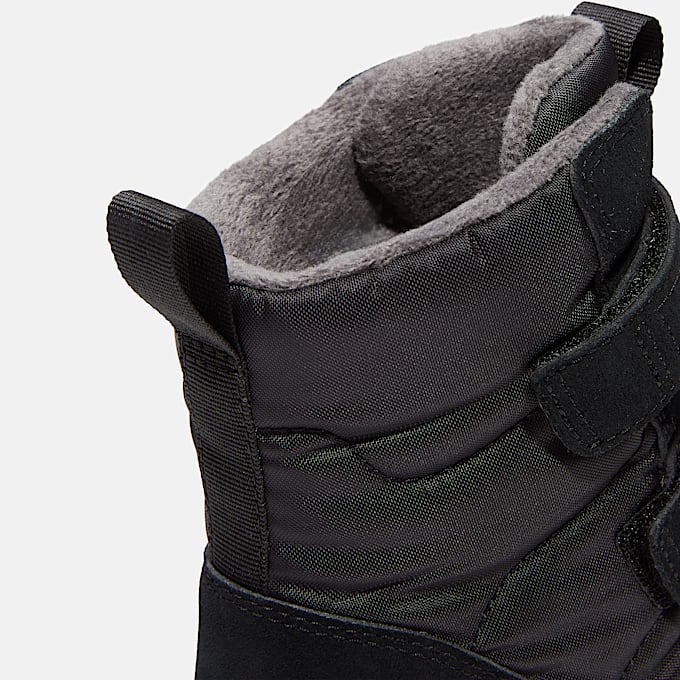 Chillberg Snow Boot mit Klettverschluss fr Kleinkinder in Schwarz TBL Schwarz ALT7