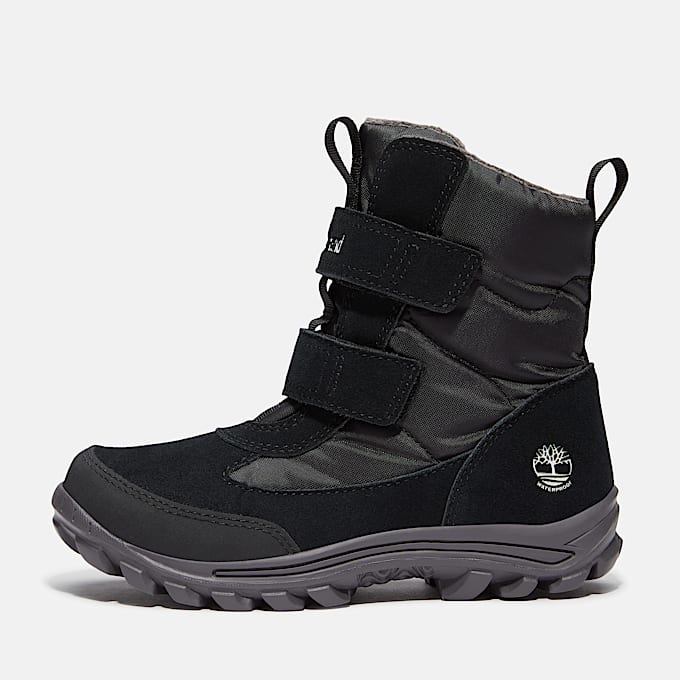 Chillberg Snow Boot mit Klettverschluss fr Kleinkinder in Schwarz TBL Schwarz ALT8