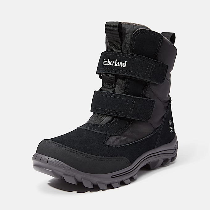 Chillberg Snow Boot mit Klettverschluss fr Kleinkinder in Schwarz TBL Schwarz ALT9