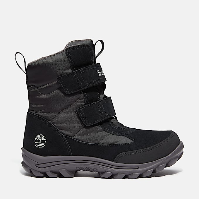 Chillberg Snow Boot mit Klettverschluss fr Kleinkinder in Schwarz TBL Schwarz HERO