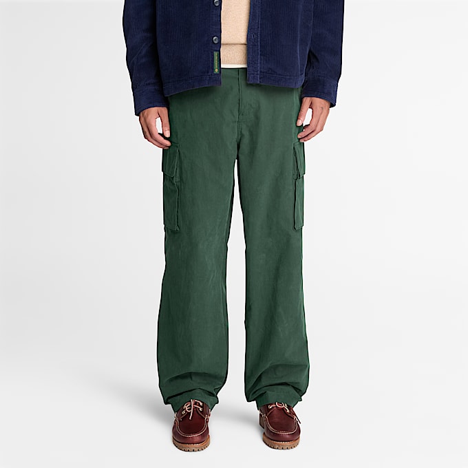 Hemdjacke aus Cord fr Herren in Dunkelgrn TBL Grn ALT1