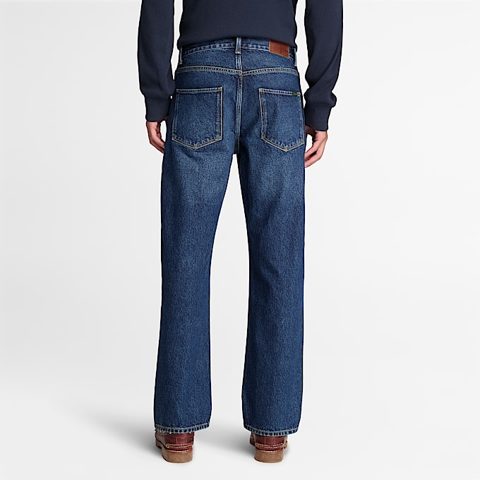 Lockere DenimHose fr Damen in Blau TBL Blau ALT8
