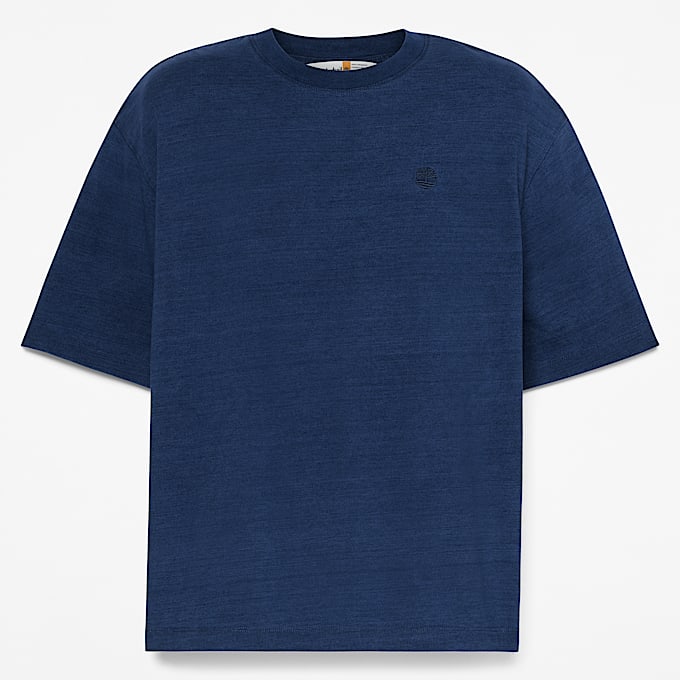Indigo TShirt fr Herren in Dunkelblau TBL Blau HERO