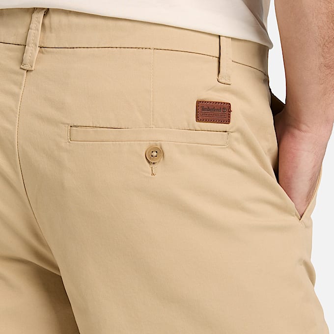 Claremont Chinoshorts aus Twill fr Herren in Beige TBL Beige ALT3