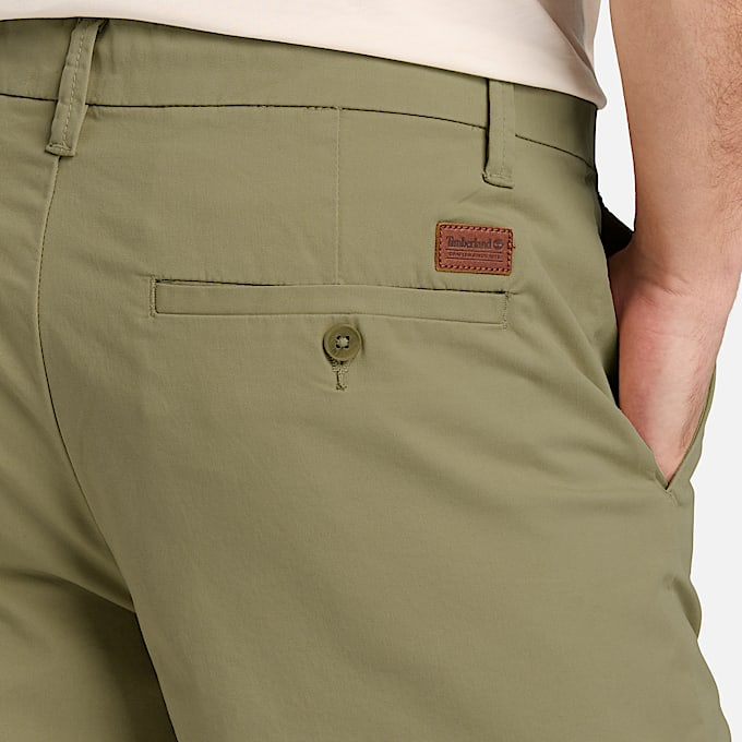 Claremont Chinoshorts aus Twill fr Herren in Braun TBL Braun ALT3