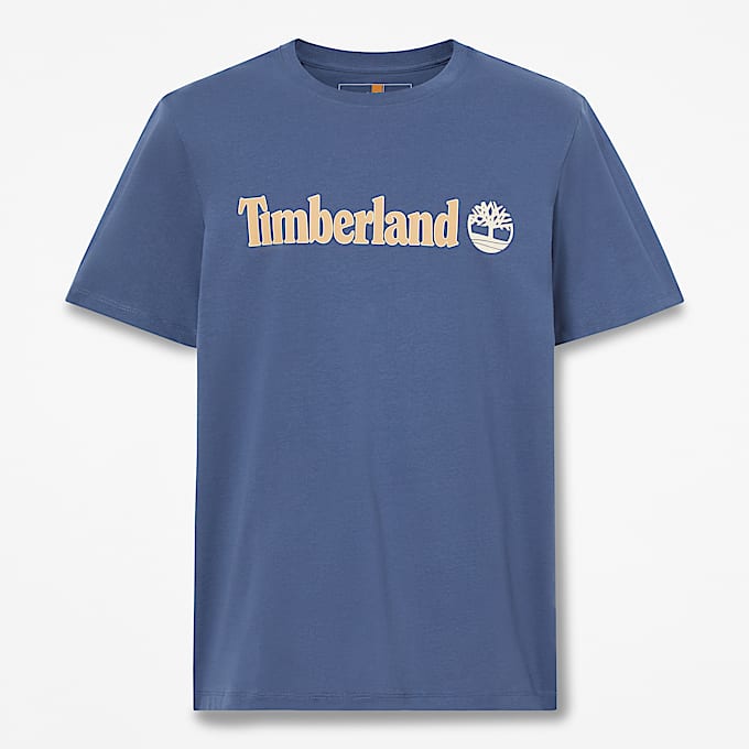 Kennebec River Linear LogoTShirt fr Herren in Blau TBL Blau HERO
