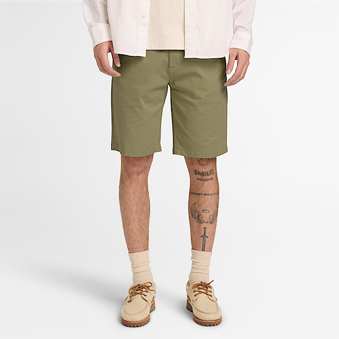 Claremont Chinoshorts aus Twill fr Herren in Braun TBL Braun ALT1