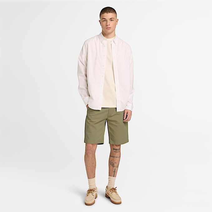 Claremont Chinoshorts aus Twill fr Herren in Braun TBL Braun ALT2