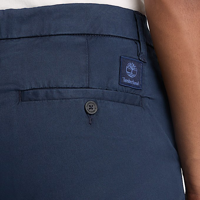 Claremont Chinoshorts aus Twill fr Herren in Blau TBL Blau ALT3