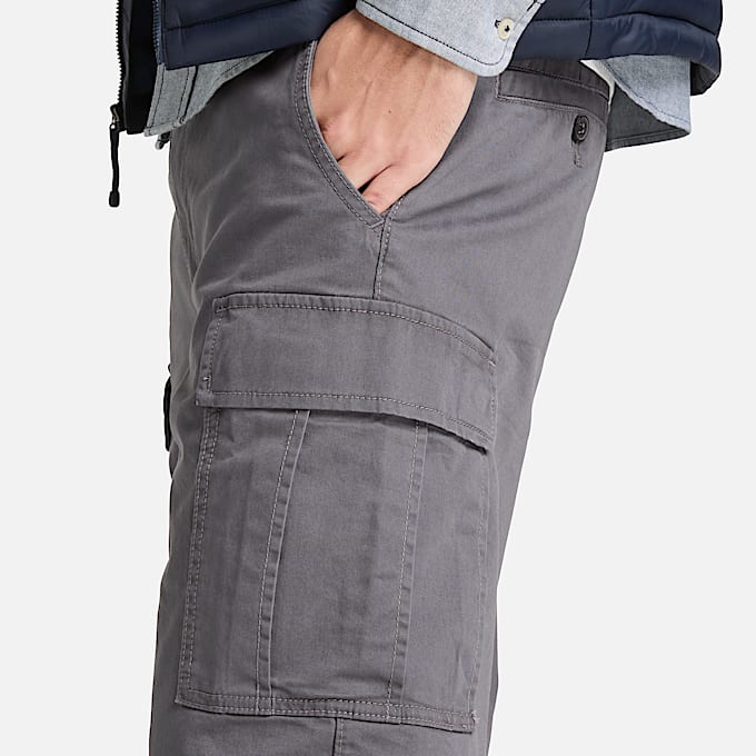 Brookline Cargoshorts aus Twill fr Herren in Grau TBL Grau ALT3
