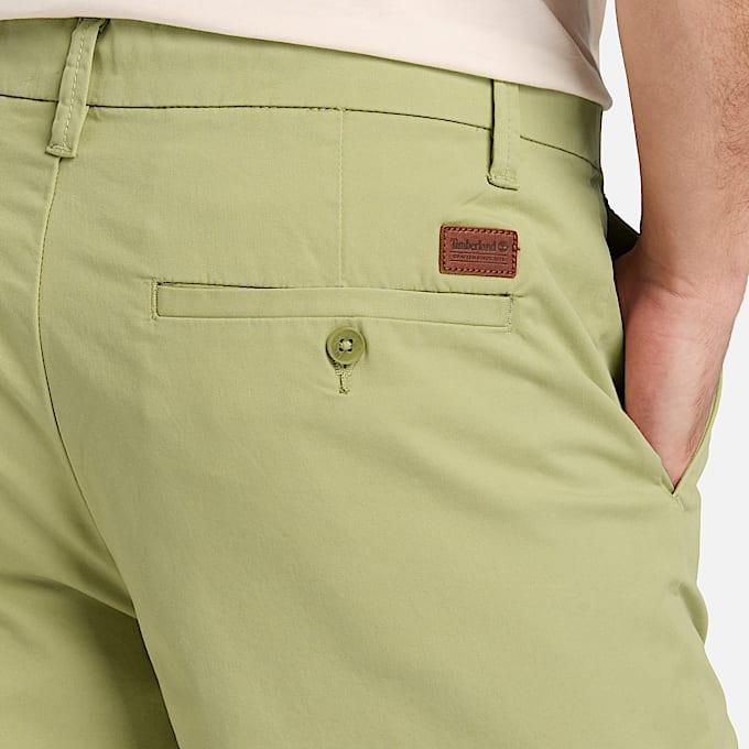 Claremont Chinoshorts aus Twill fr Herren in Grn TBL Grn ALT3