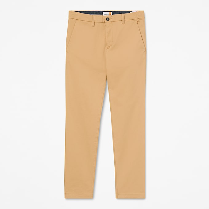 Claremont Chinohose aus Twill mit schmalem Bein fr Herren in Beige TBL Beige HERO