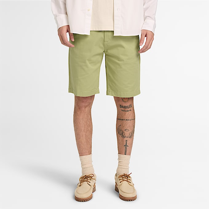 Claremont Chinoshorts aus Twill fr Herren in Grn TBL Grn ALT1