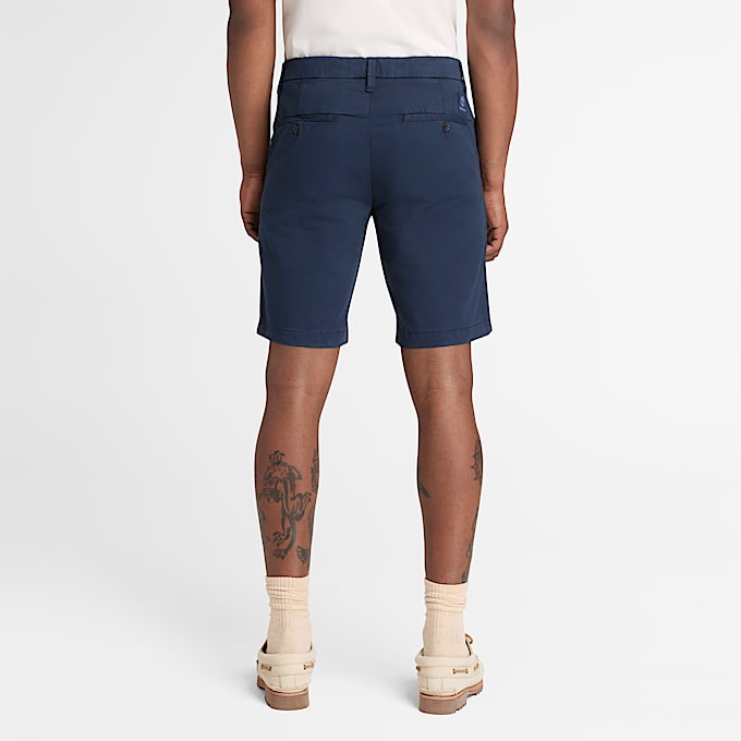 Claremont Chinoshorts aus Twill fr Herren in Blau TBL Blau ALT8