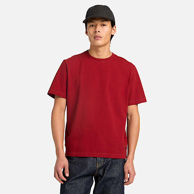 TShirt mit Year of the HorseGrafik fr Herren in Rot TBL Rot ALT3