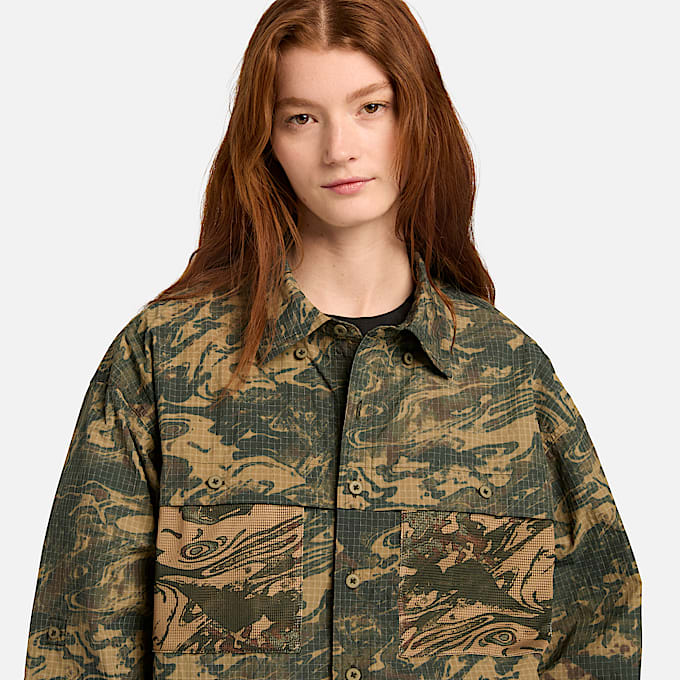 CamoHemdjacke in Multi TBL Mehrfarbig ALT4