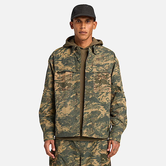 CamoHemdjacke in Multi TBL Mehrfarbig ALT3