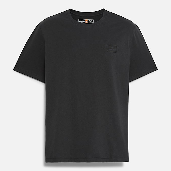 TShirt mit Silikonaufnher fr Herren in Schwarz TBL Schwarz ALT10