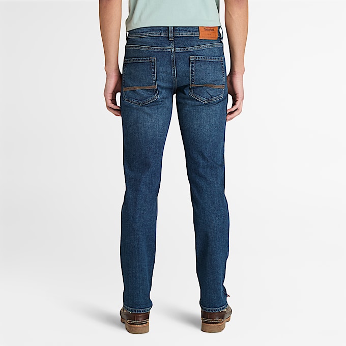 Schmale StretchJeans fr Herren in Blau TBL Blau ALT9