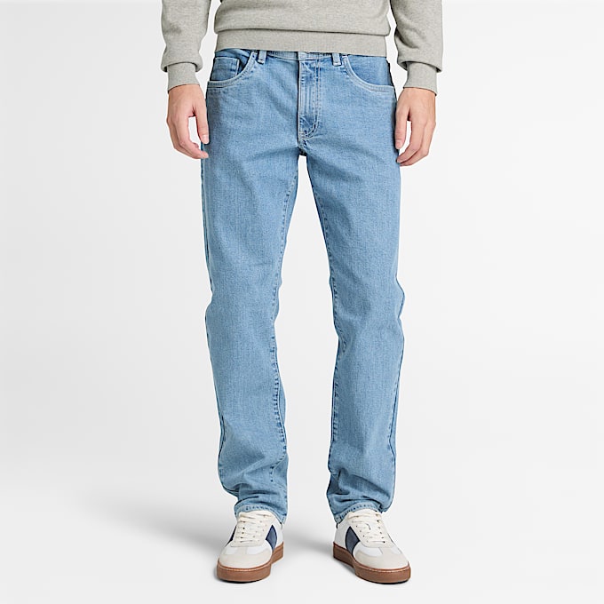 Schmale StretchJeans fr Herren in Blau TBL Blau ALT1