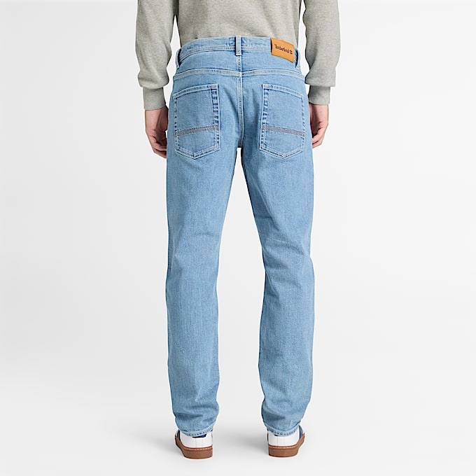 Schmale StretchJeans fr Herren in Blau TBL Blau ALT8