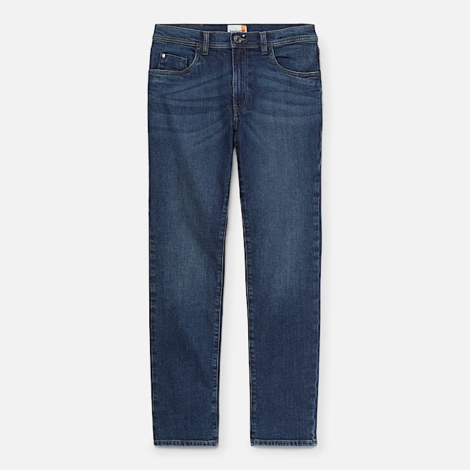 Gerade StretchJeans fr Herren in Blau TBL Blau HERO
