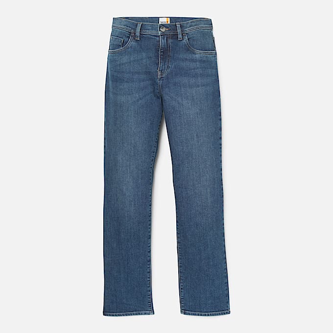 Gerade StretchJeans fr Herren in Blau TBL Blau HERO