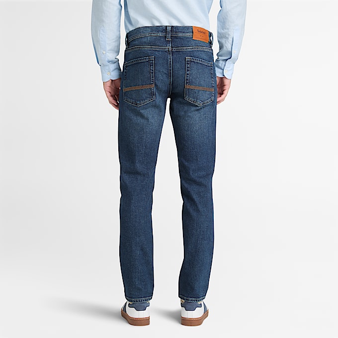 Gerade StretchJeans fr Herren in Blau TBL Blau ALT8