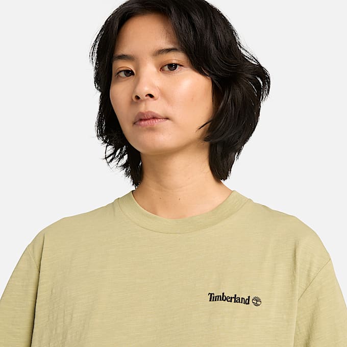 TShirt mit Angelmotiv in Grn TBL Grn ALT4