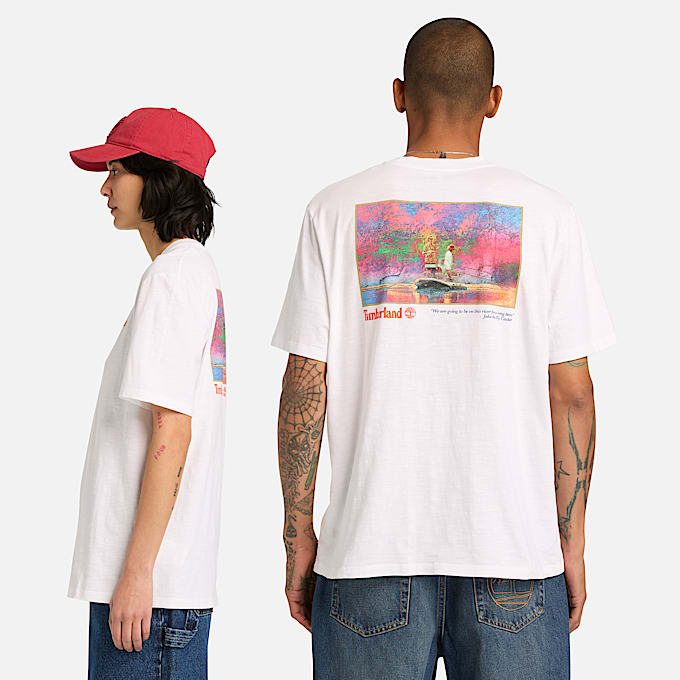 TShirt mit Angelmotiv in Wei TBL Wei ALT2