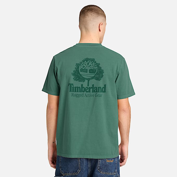 Robustes Active Gear TShirt mit Grafik fr Herren in Grn TBL Grn ALT8