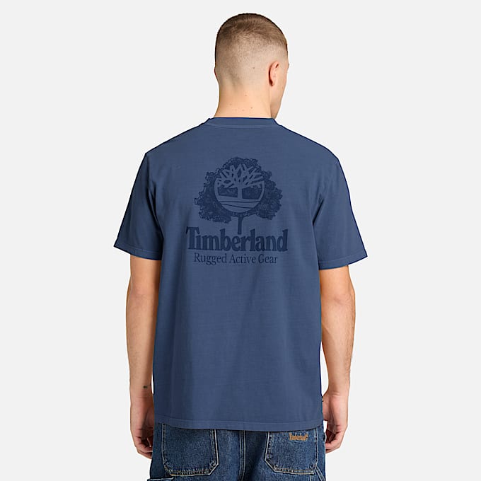 Robustes Active Gear TShirt mit Grafik fr Herren in Blau TBL Blau ALT8
