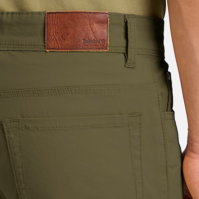 Sandown Hose aus CavalryTwill fr Herren in Grn TBL Grn ALT3