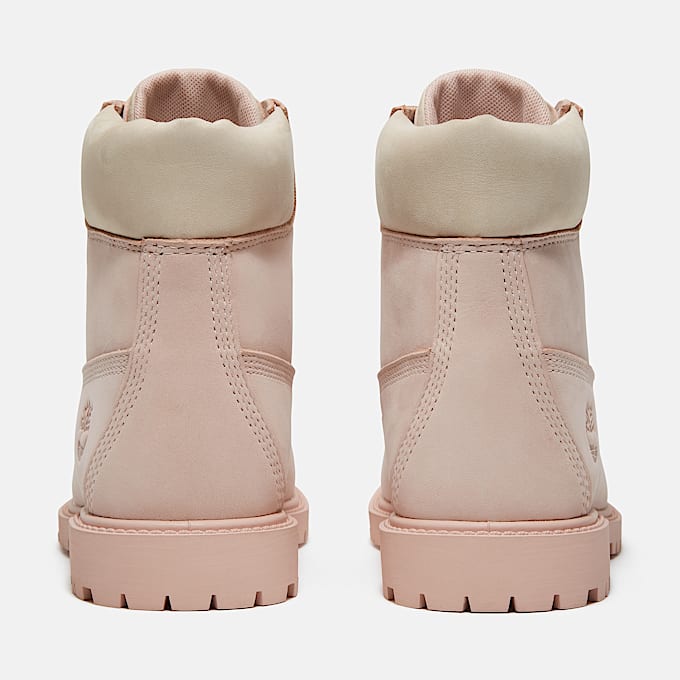 Wasserdichter Timberland Premium 6InchBoot fr Damen in HellpinkBeige TBL Pink ALT5