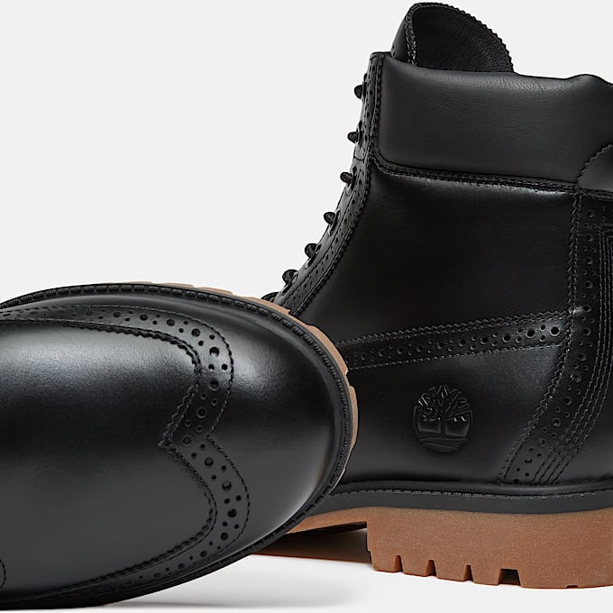Wasserdichter Timberland Premium 6Inch Boot fr Herren in Schwarz TBL Schwarz ALT7