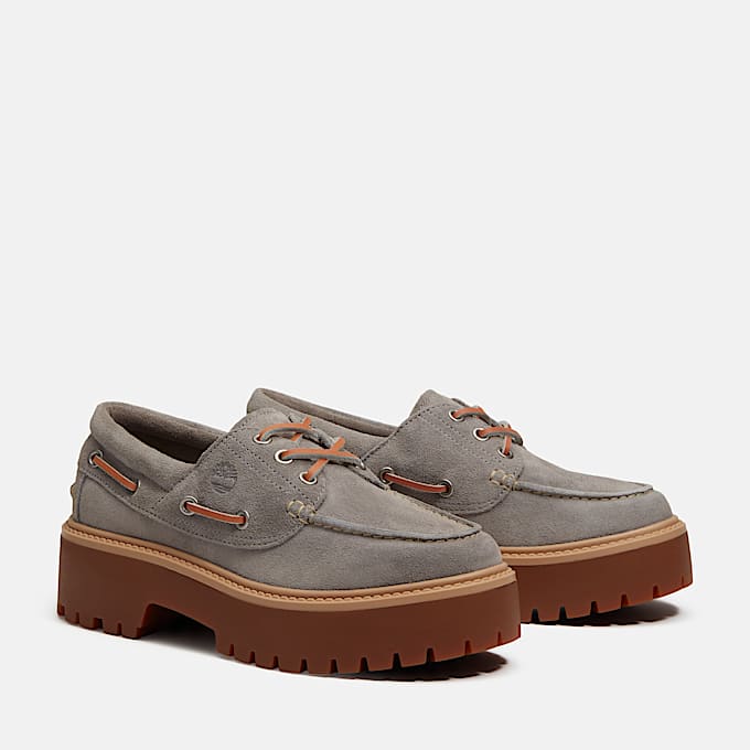 Stone Street Bootsschuh mit Plateausohle fr Damen in Grau TBL Grau ALT6