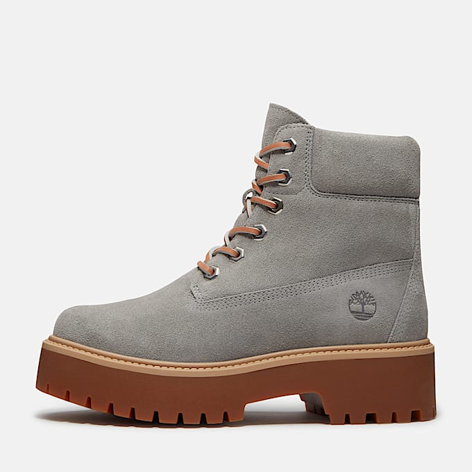 Stone Street 6Inch Boot mit Plateausohle fr Damen in Grau TBL Grau ALT10