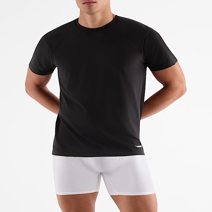 3erPack Basic TShirt fr Herren in Schwarz TBL Schwarz ALT1