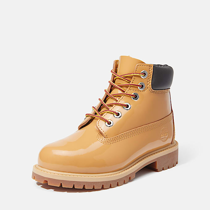 Wasserdichter Timberland Premium 6InchBoot fr Jugendliche in Hellbraun TBL Braun ALT9
