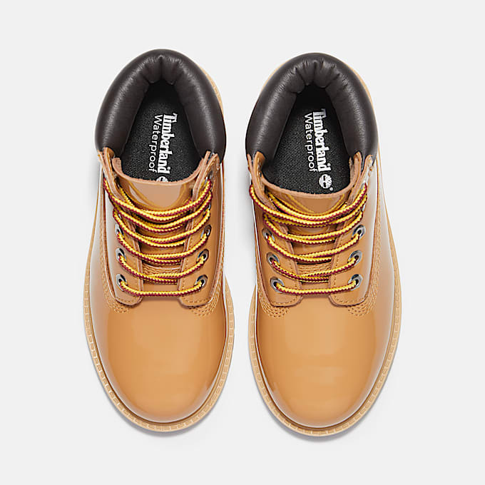 Wasserdichter Timberland Premium 6InchBoot fr Jugendliche in Hellbraun TBL Braun ALT2