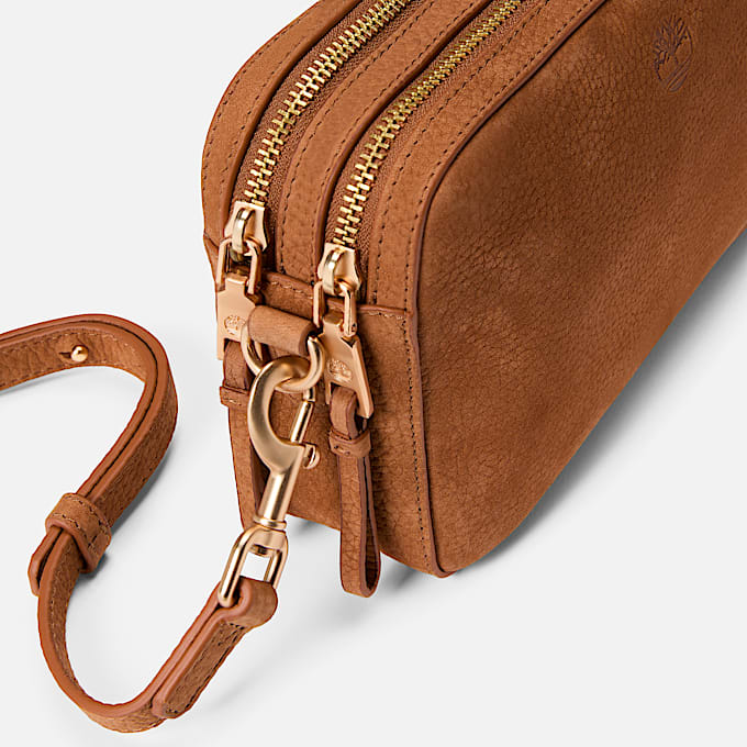 Kameratasche aus weichem Leder fr Damen in Braun TBL Braun ALT3