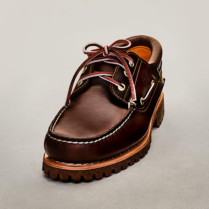 Handgenhte Timberland Authentic 3senBootsschuhe fr Herren in Braun TBL Braun MKTG2