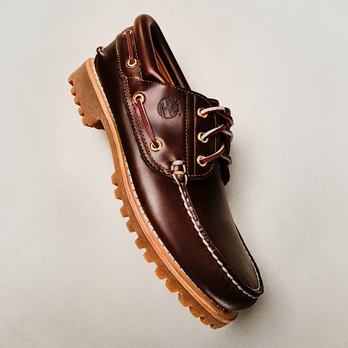 Handgenhte Timberland Authentic 3senBootsschuhe fr Herren in Braun TBL Braun MKTG1